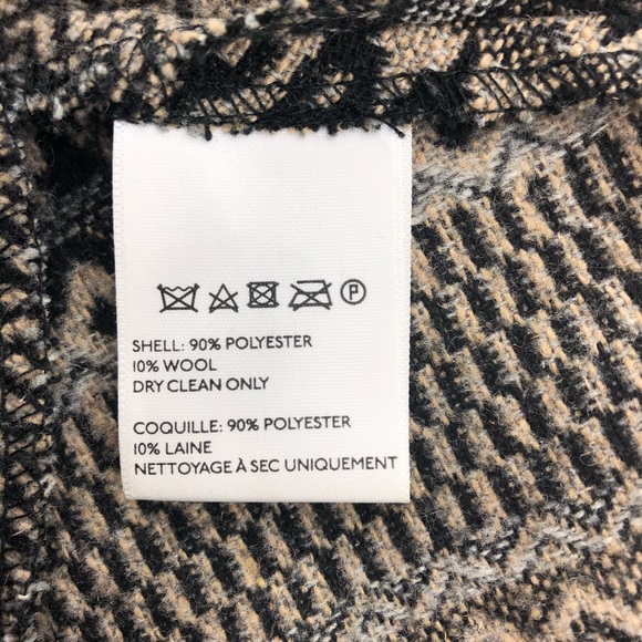 Staring at Stars Tan & Gray Vest, Size S - Picture 6 of 7